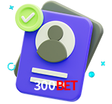 Tornar-se um membro do 300Bet é muito simples